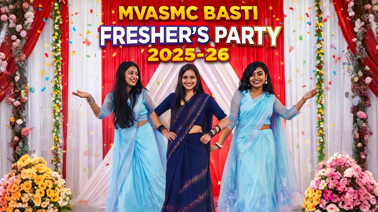 FRESHER'S PARTY || Bsc Nursing || GMC BASTI #cnet #bscnursing #mvasmcbasti #upcnet2026 