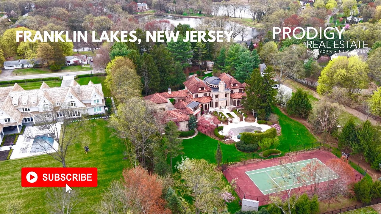 New Jersey Luxury Home Markets: An Aerial Tour of Franklin Lakes, NJ | PRODIGY