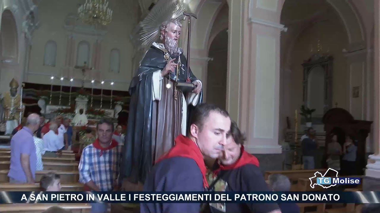 A San Pietro in Valle i festeggiamenti del patrono San Donato