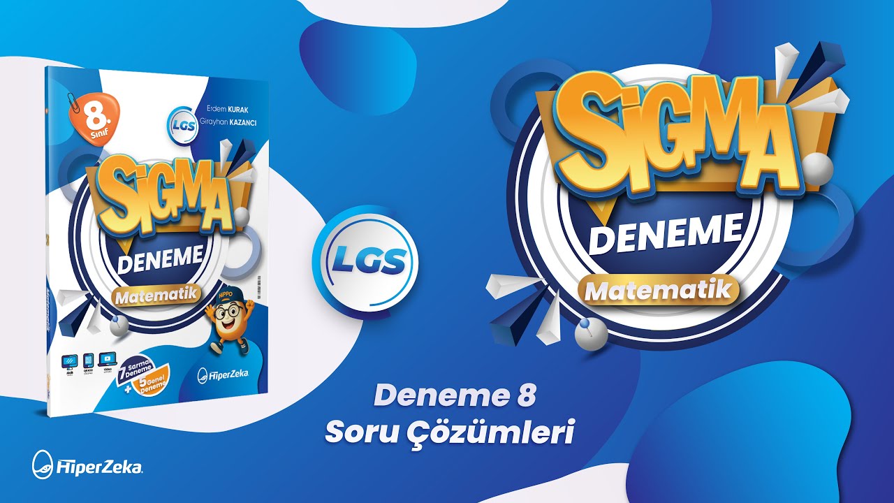 8.Sınıf Sigma Matematik | Deneme 8 Soru Çözümleri