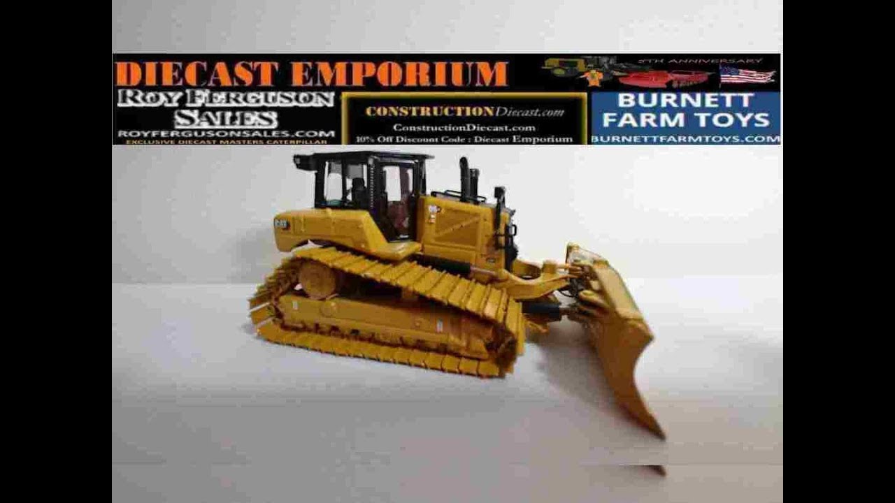 Diecast Masters Caterpillar D6 XE LGP Track-Type Tractor VPAT Blade (Item Number: 85554)