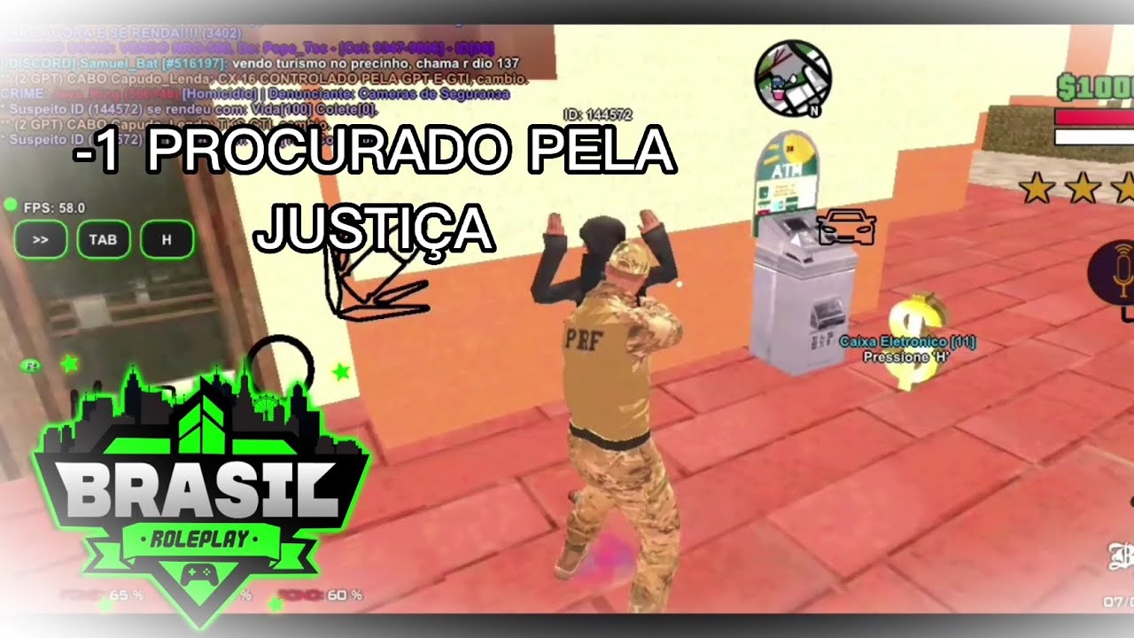 (BRP) DIA A DIA DE UM GTOR BRASIL ROLEPLAY#3