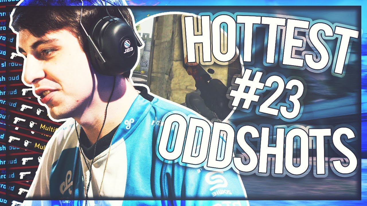 CSGO: HOTTEST ODDSHOTS!! #23 (ft. Shroudy 3K DEAG, JasonR ACE, DaZeD Funny UMP, Stew DEAGLE 4K etc!)