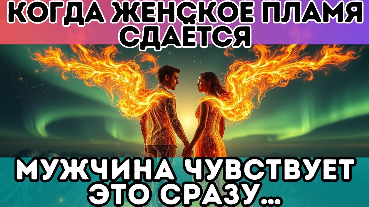 🔥 Когда Женское Пламя сдаётся… Мужчина чувствует это сразу…