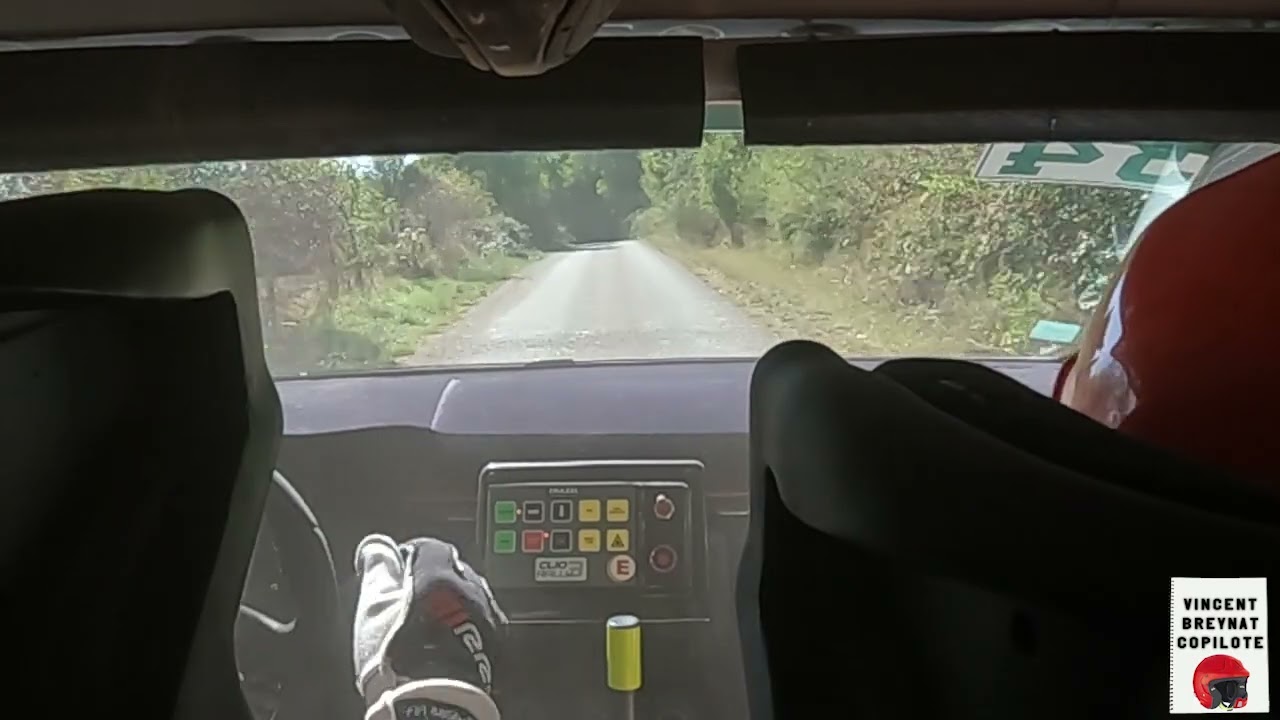 Rallye Terre Cardabelles 2023 Cam emb ES1 Sainte Eulalie 12km Monchal Breynat Clio Rally3 N°34