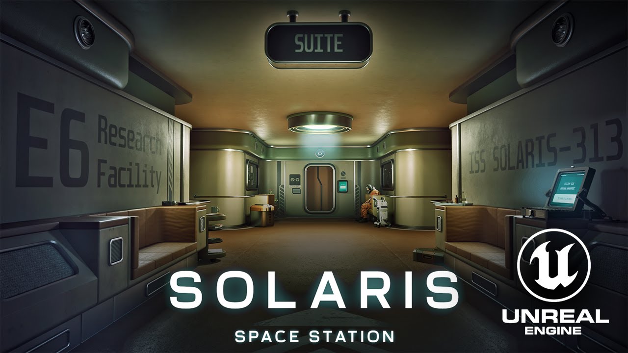 SOLARIS Space Station - Gameplay Video - Unreal Engine 5.3.2