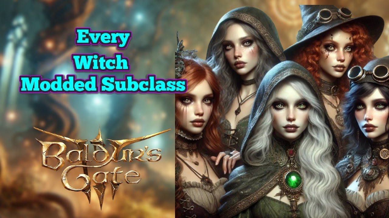 A Build for Every Witch Subclass Mod | Baldur's Gate 3 Patch 8 Builds