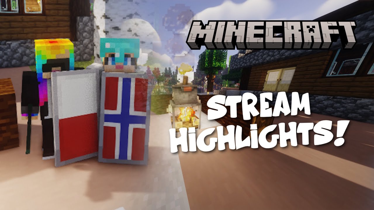 Minecraft Stream Highlights! (w/ClaudyGamer)