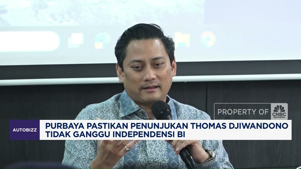 Purbaya Pastikan Penunjukan Thomas Djiwandono Tidak Ganggu Independensi BI