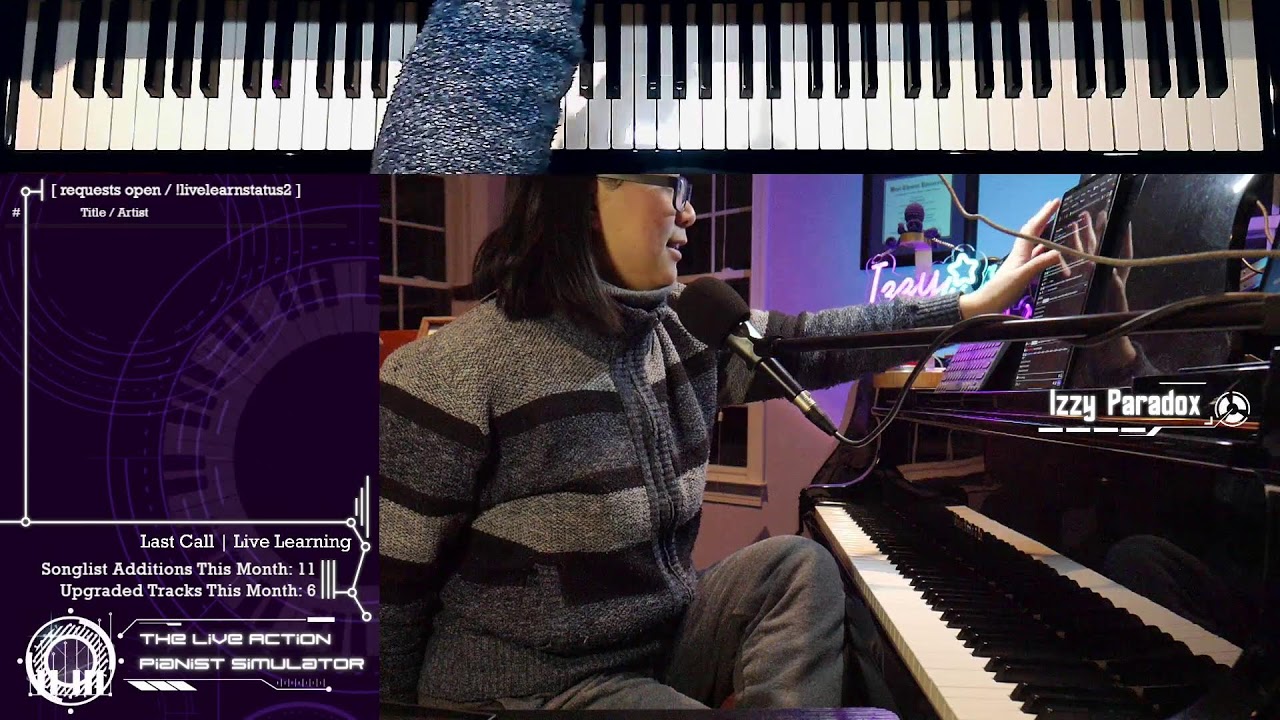 [live action pianist simulator] • what if a pianist was a game • !howtoplay
