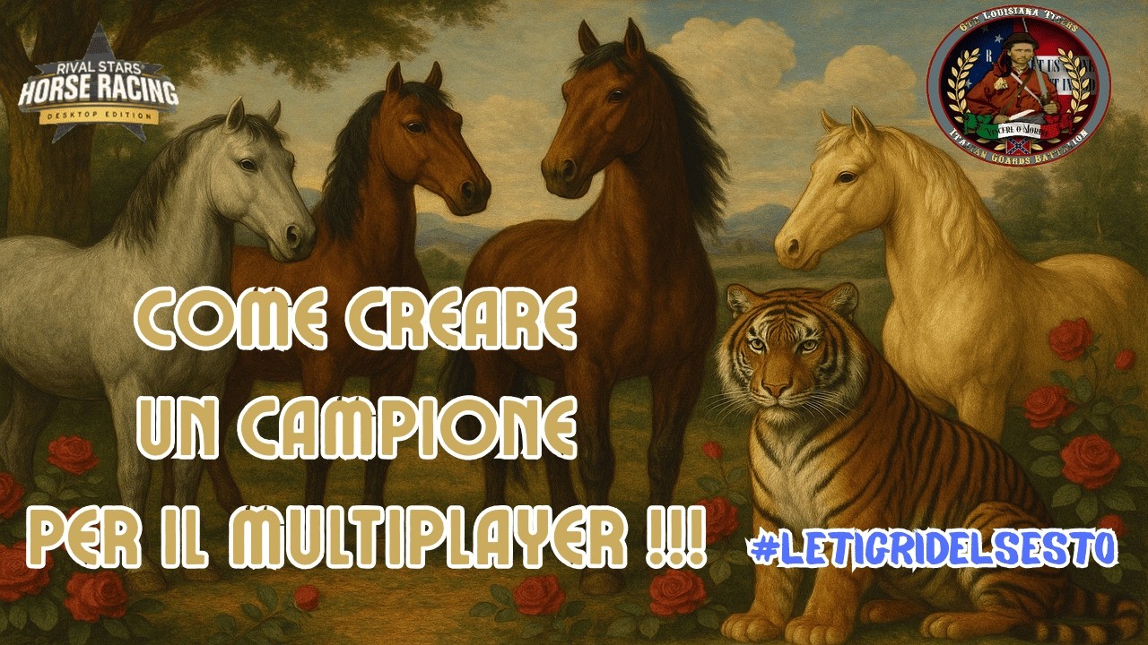 Rival Stars Horse Racing | Come Costruire Un campione per MultiPlayer #letigridelsesto