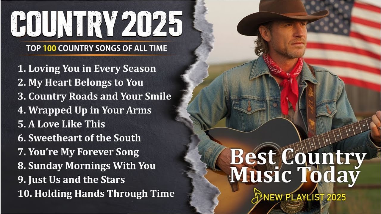 Country Music 2025 - Top Songs Playlist | Morgan Wallen, Luke Combs | Relaxing Playlist