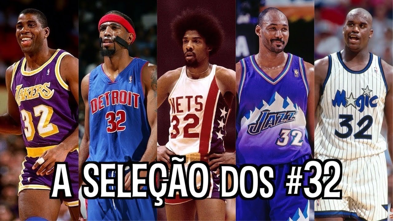 A seleção dos CAMISA #32 de TODOS OS TEMPOS!