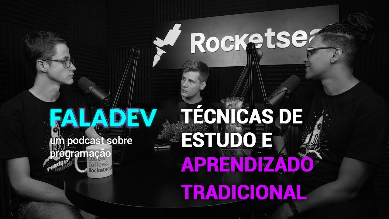 Técnicas de estudo e aprendizado tradicional | Podcast FalaDev #11