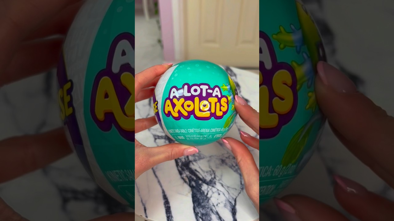[ASMR] OPENING A *NEW* A-LOT-A AXOLOTLS MYSTERY 5 SURPRISE CAPSULE!!🫢🌊✨⁉️ (SO CUTE!🥹) 