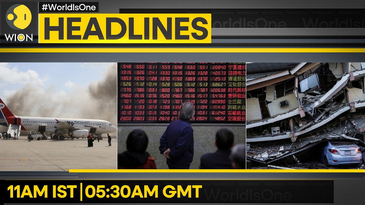 Missiles Hit Close to Aden Airport Runway | Strikes Hit Airport Complex in Yemen's Aden | Headlines