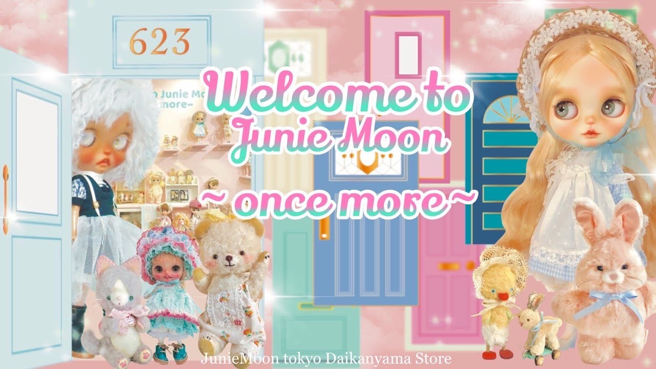 ♡Blythe Art Show♡『 Welcome to Junie Moon ～once more～展 』in Junie Moon Daikanyama #ブライス #カスタムブライス