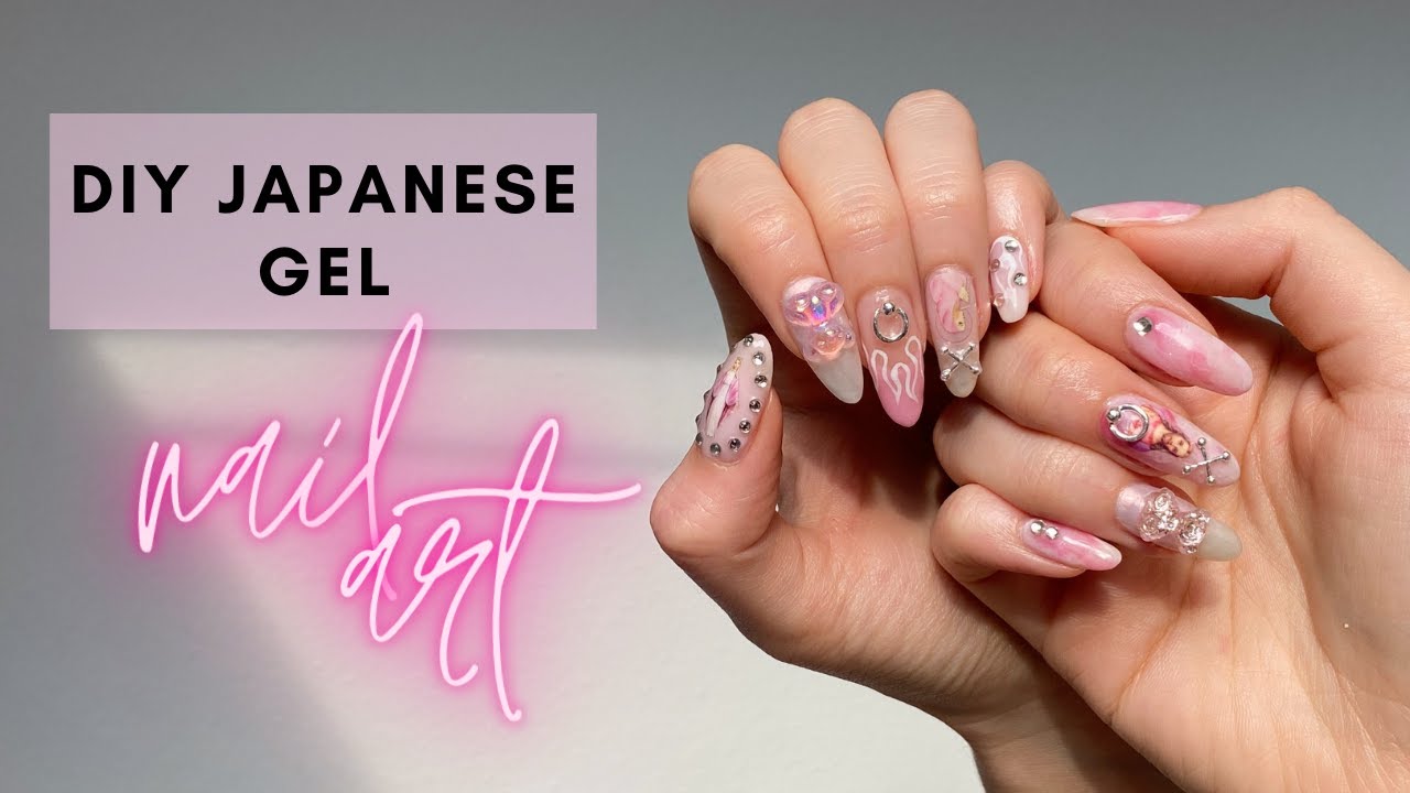 DIY Japanese Gel Nail Art