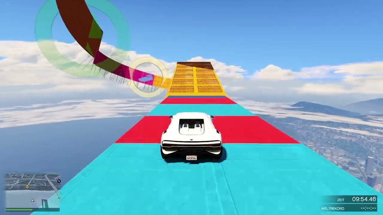 Zwei leichte Maps mit genialen Stunts abgeschlossen