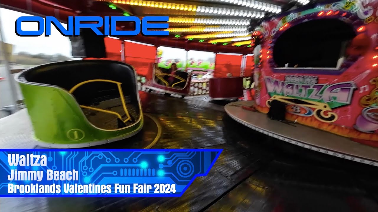 Waltza - Jimmy Beach (Onride) @ Brooklands Valentines Fun Fair 2024
