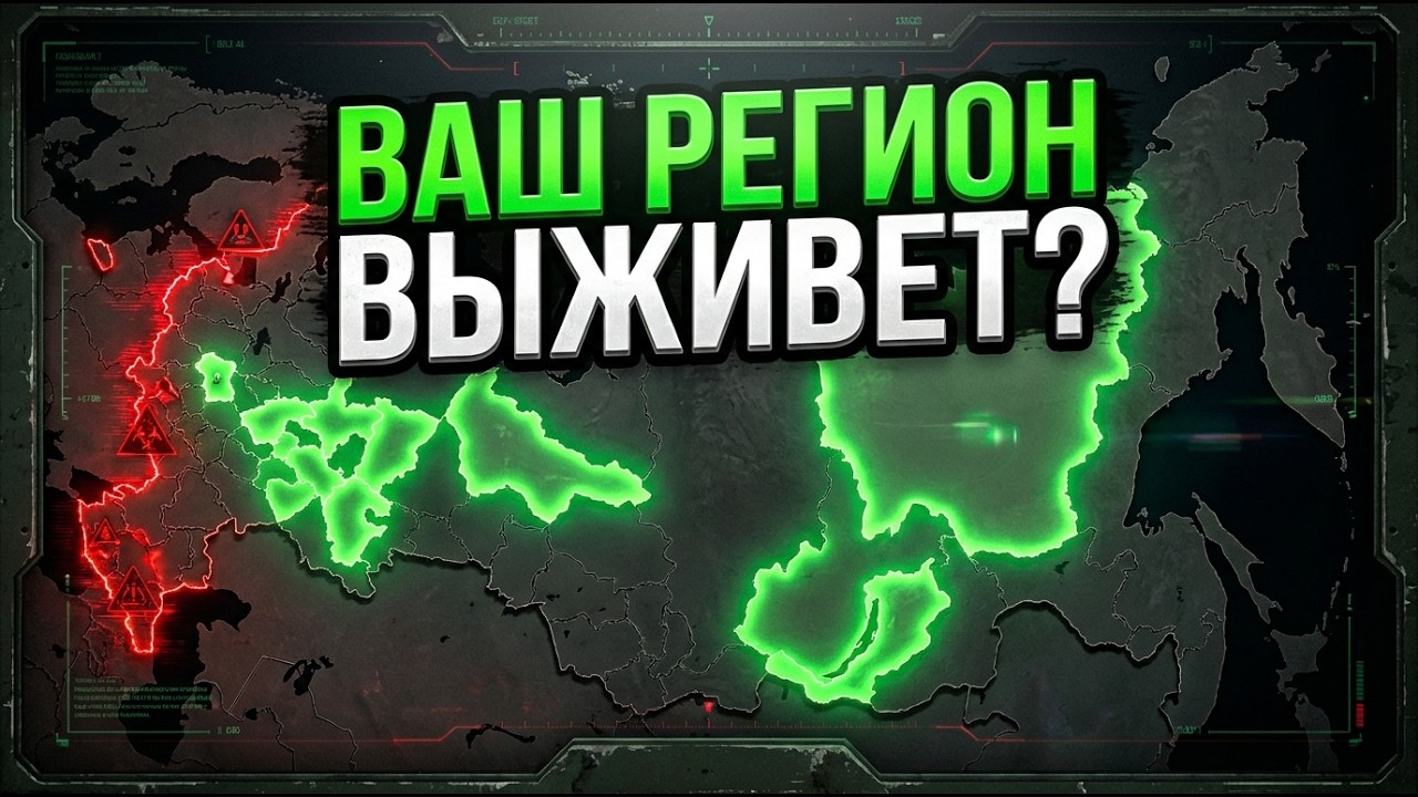 🚨 10 регионов России, которые ВЫЖИВУТ при коллапсе - ваш регион в списке?