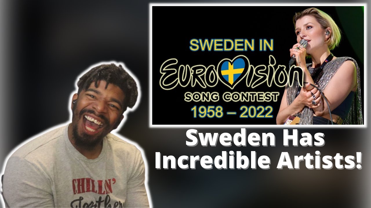 AMERICAN REACTS TO Sweden in Eurovision Song Contest (1958-2022)