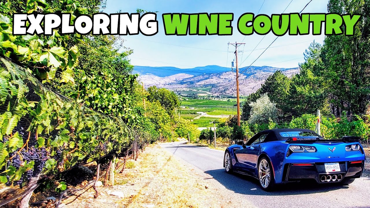 THIS IS WHY I LOVE ROAD TRIPS! C7 Corvette Z06 heads through wine country! STUNNING VIEWS