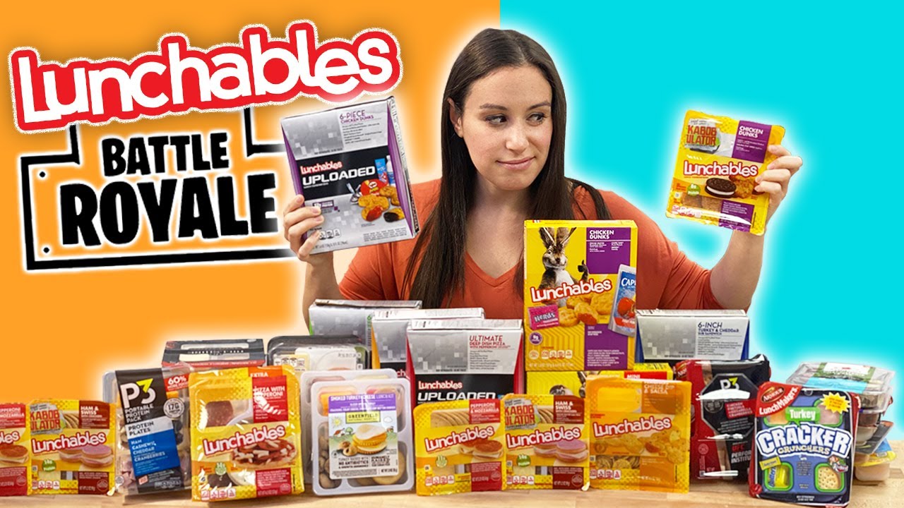Ranking ALL THE Lunchables in our Grocery Store