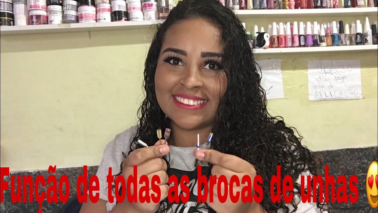 Voc&ecirc; sabe as fun&ccedil;&otilde;es das brocas de unhas ? Vem descobrir