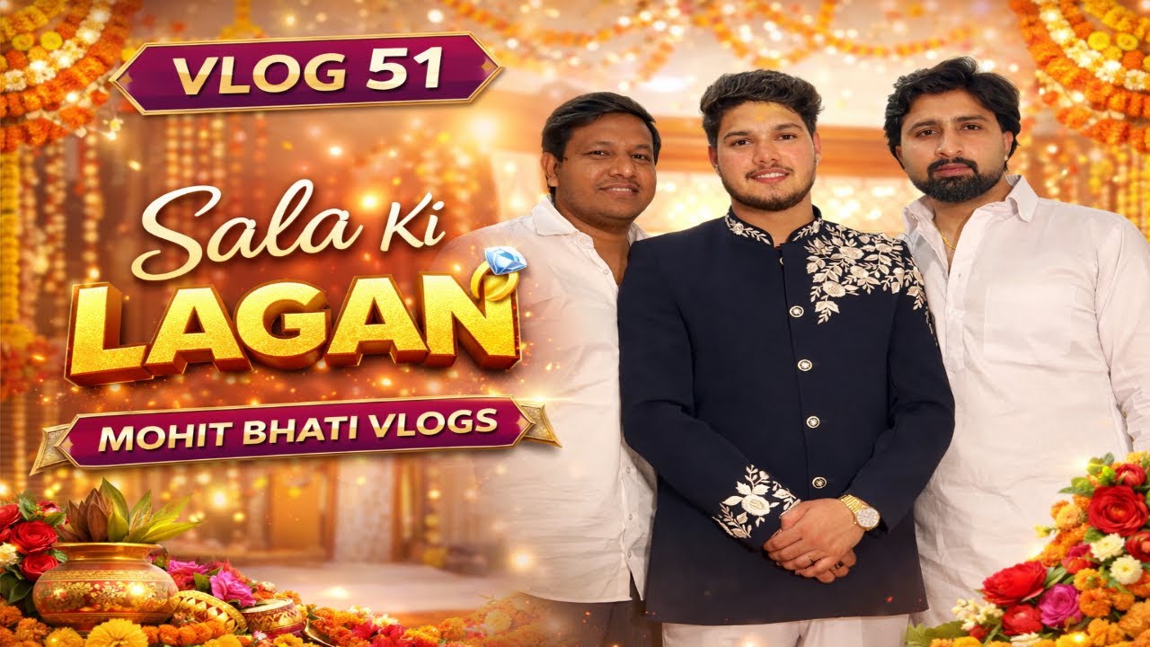 Sala Ki Lagan 💍 | Family Function | Mohit Bhati Vlogs