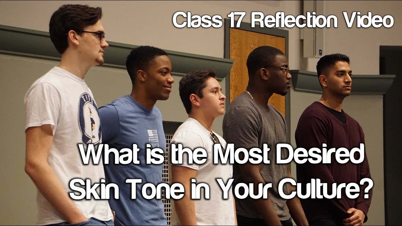"What is the Most Desired Skin Tone in Your Culture?" 