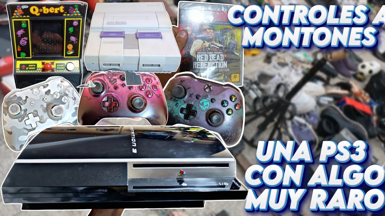 ​¡VACIÉ EL TIANGUIS! Super Nintendo En $30 Joyas de Xbox PS3 Con Algo Raro Chachareando Videojuegos