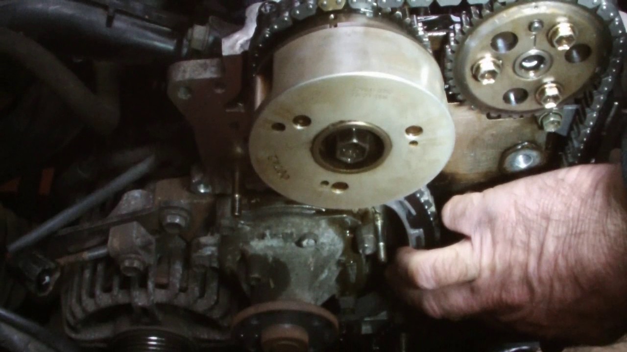 ЗАМЕНА ЦЕПИ ГРМ TOYOTA, часть 3