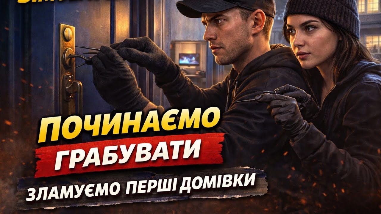 CRIME SIMULATOR | МИ З ЖІНКОЮ — ПЕРШІ ПОГРАБУВАННЯ