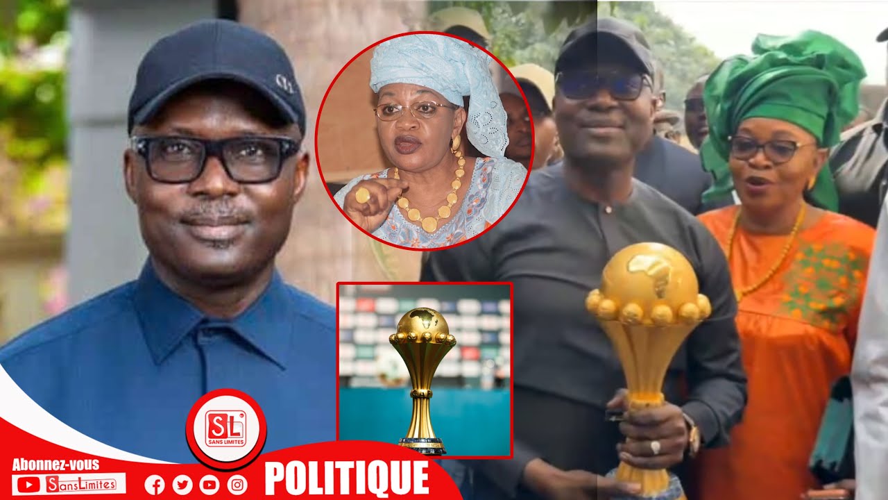 En direct Bambey réserve un accueil chaleureux au trophée de la CAN et Abdoulaye Fall (pdt FSF)