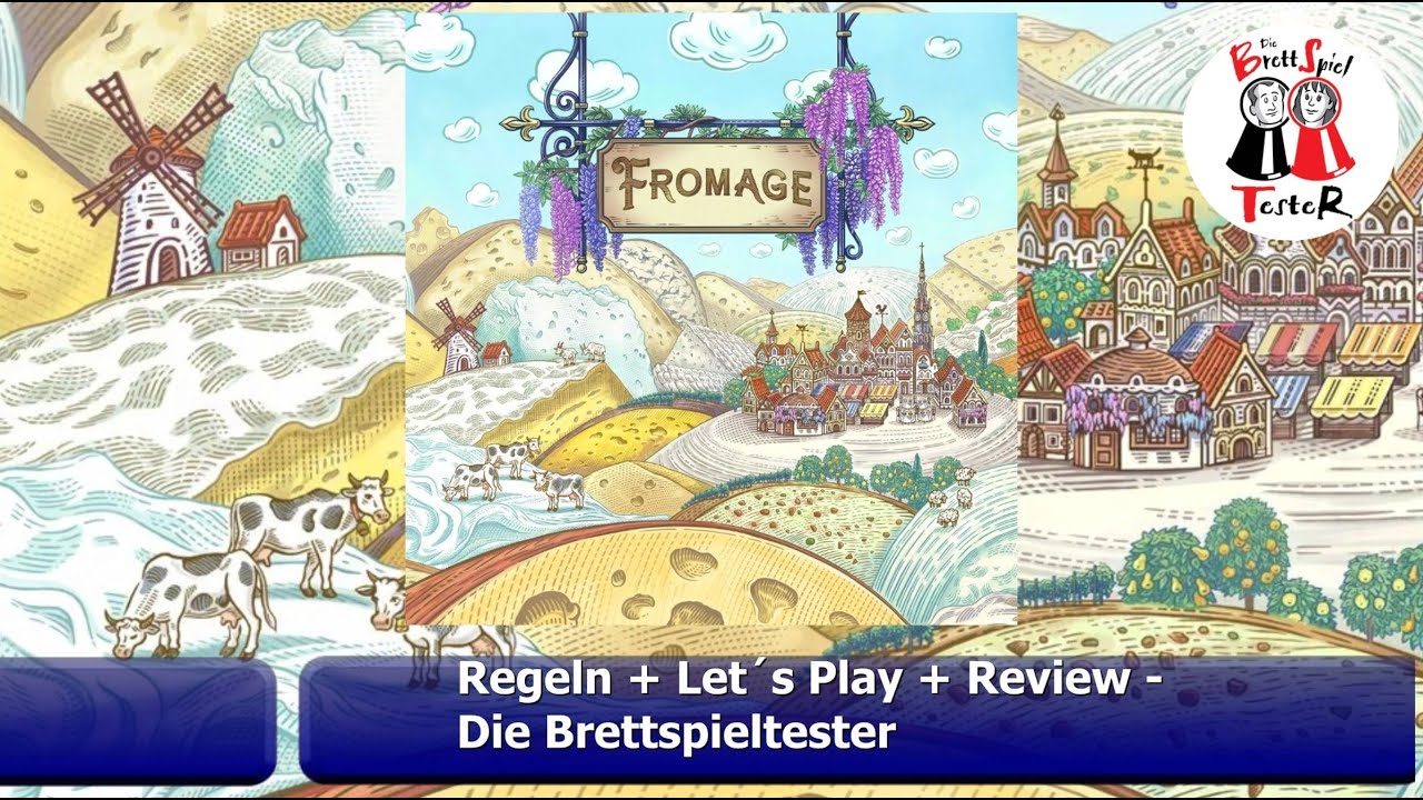 Fromage von R2iGames - Regeln + Let&acute;s Play + Review + Brettspiel - Die Brettspieltester