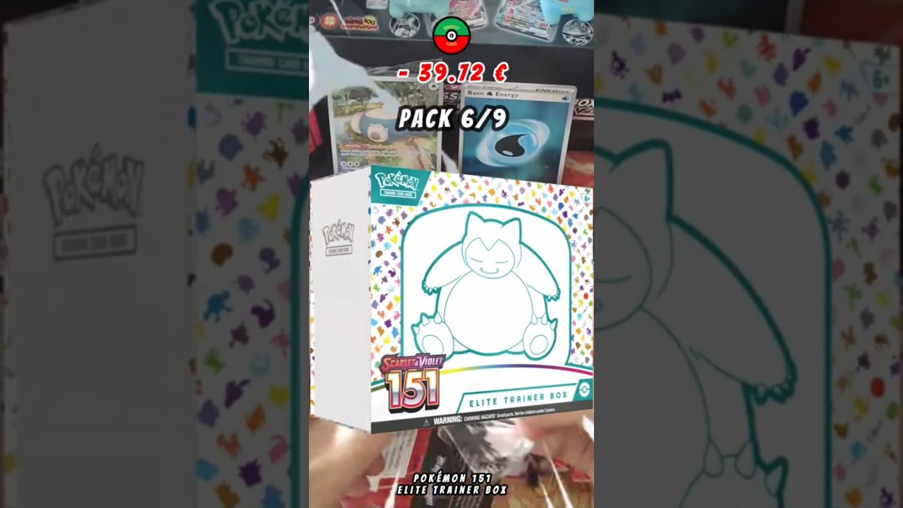 Profit or Loss? 📈 Pok&eacute;mon 151 - Elite Trainer Box - Pack Opening 6/9 📦