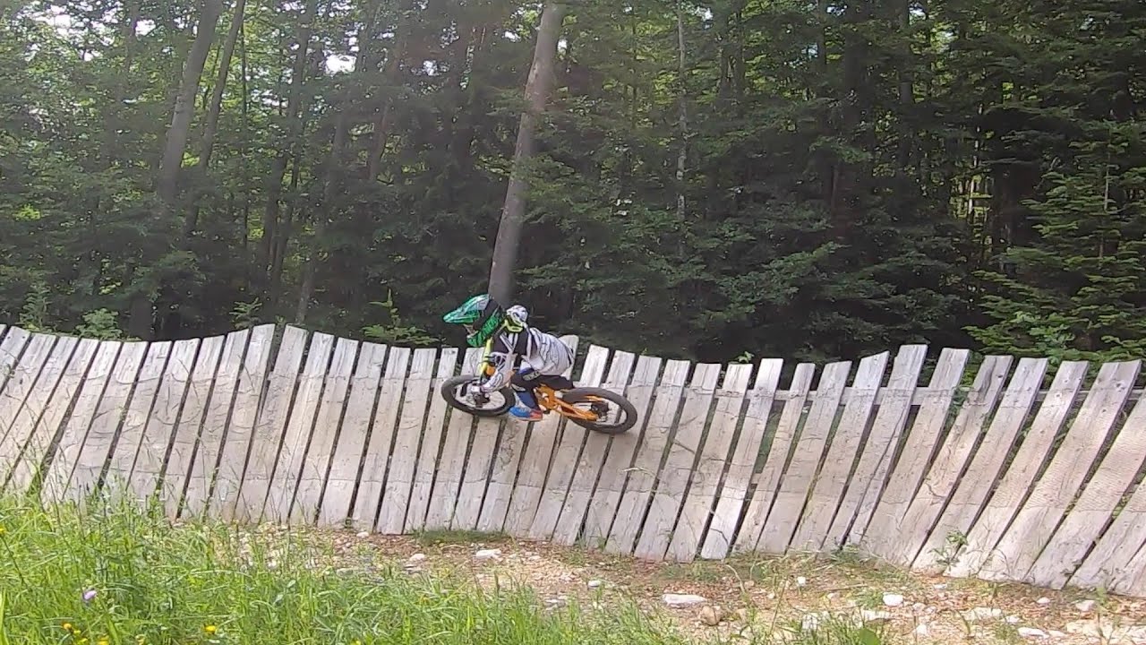 MTB Alex 7 anni al Bike Park di Lavarone