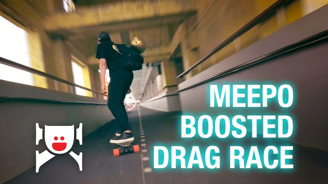 Meepo Board V2 Plus vs Boosted Board DRAG RACE