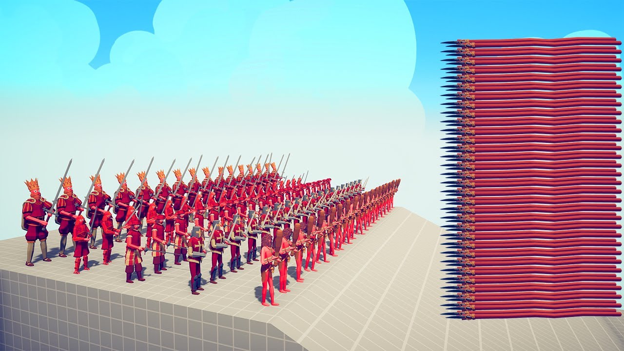 SWORD UNITS vs RANGED UNITS Part 1 | TABS - Totally Accurate Battle Simulator