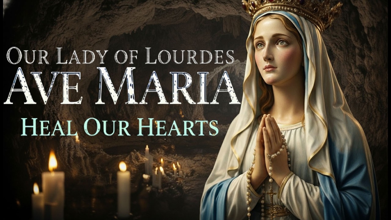 Ave Maria (Latin) | Our Lady of Lourdes — Prayer for Healing & Deep Peace (30 Minutes)