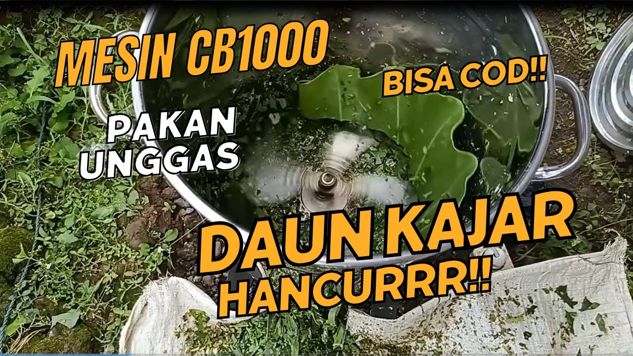 BAYAR DIRUMAH!! MESIN BLENDER UNTUK PAKAN TERNAK CB1000 GARASI MESIN WA 085385327211