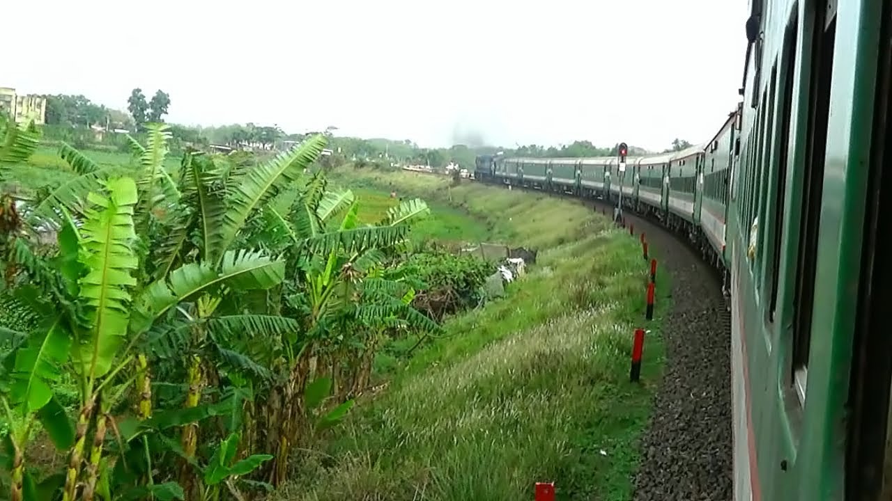 Rail Route of Sundarban Express Train of Bangladesh Railways / Kamlapur - Chuadanga