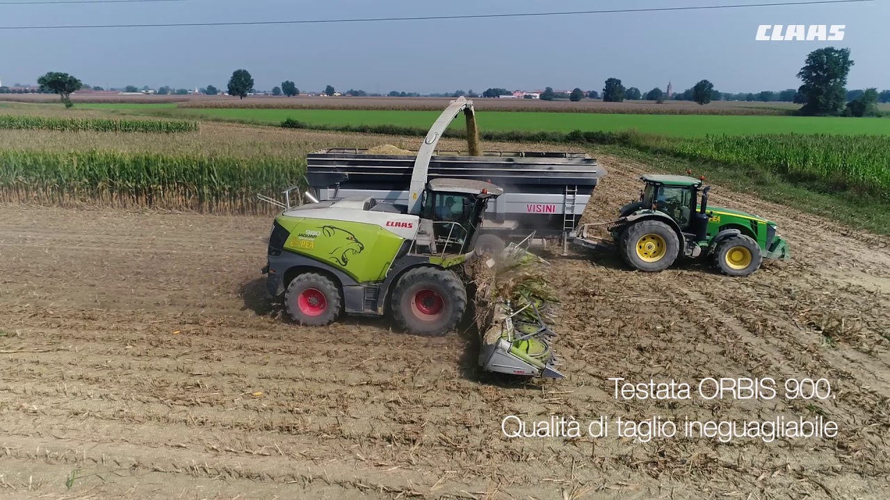 CLAAS In Campo 2018. JAGUAR 980 Gruppo Pea.