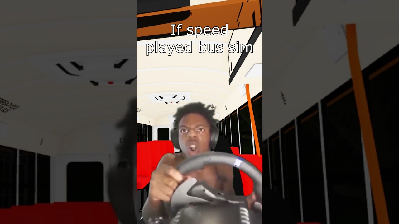 IShowSpeed playing school bus simulator...