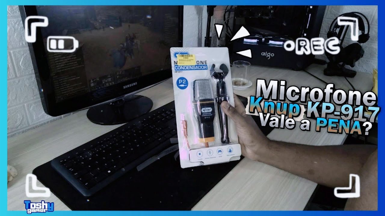 Eu Testei O Microfone Knup KP917 E Descobri Um SEGREDO