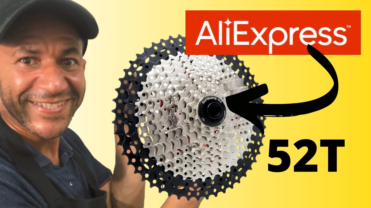 Upgrade na Bicicleta| PEÇAS DO ALIEXPRESScassetealiexpress