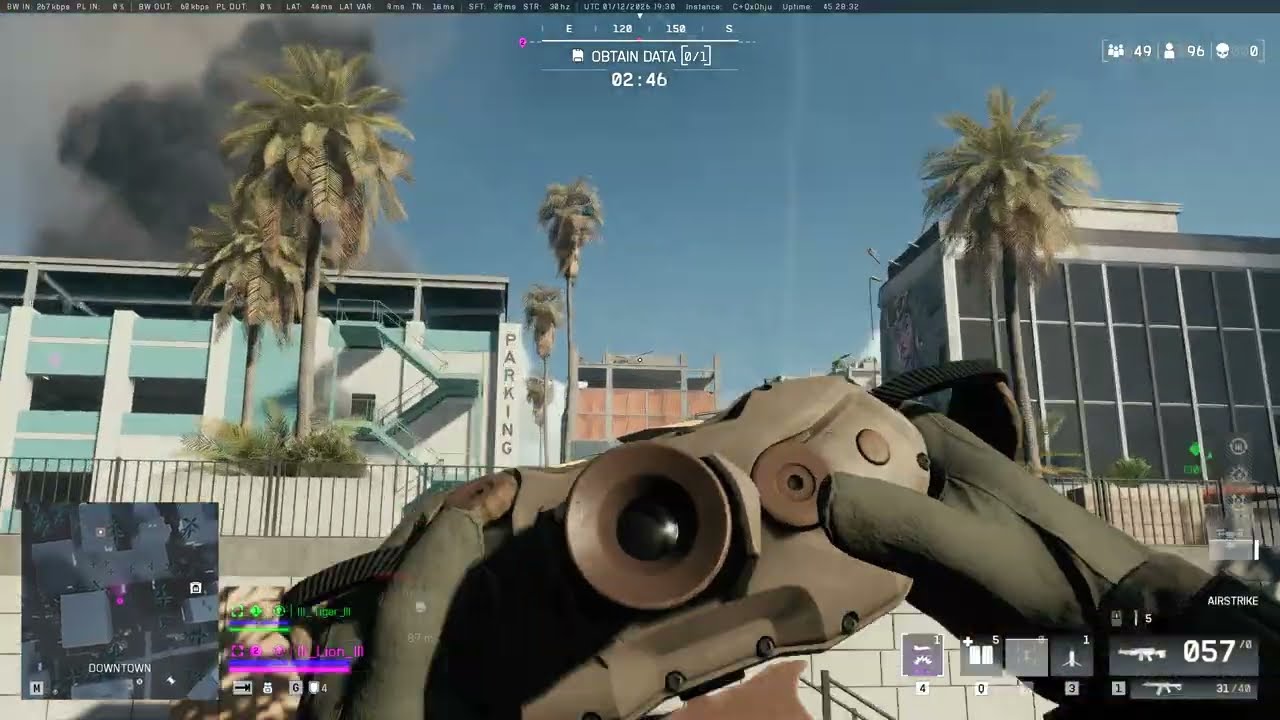 Battlefield 6 (REDSEC), BR Duos Gameplay, Miracle Revival, No Commentary (4K +144 FPS Ultra High).