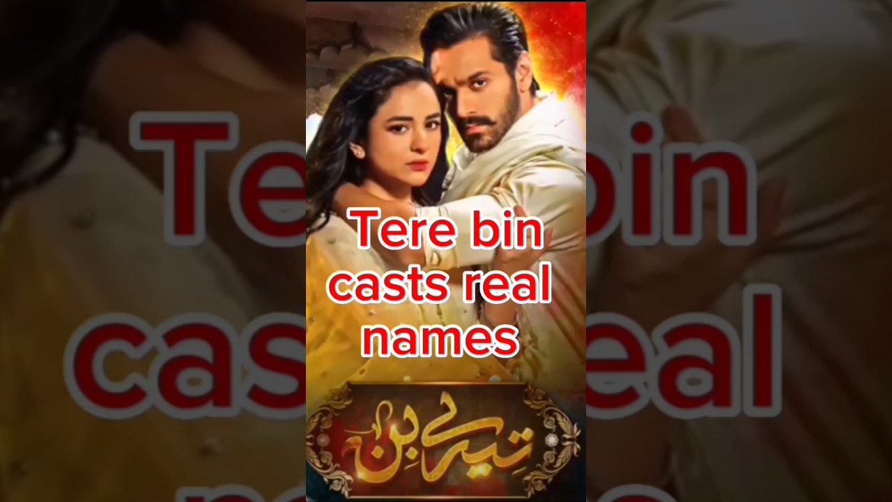 Tere bin casts real name|#terebin #terebincast #shorts #ytshorts #pakistaniactress #actors #short