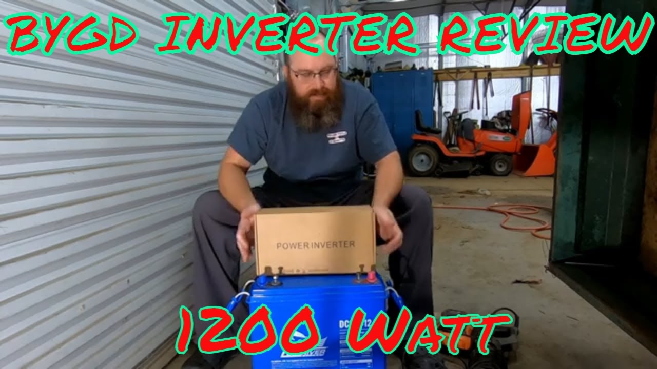 BYGD 1200 watt Inverter review